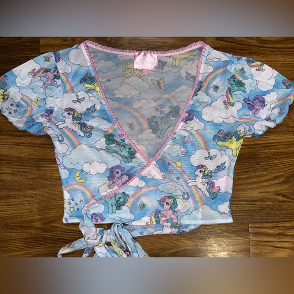 Dolls Kill My Little Pony Mesh Wrap Set size Large - Picture 12 of 15